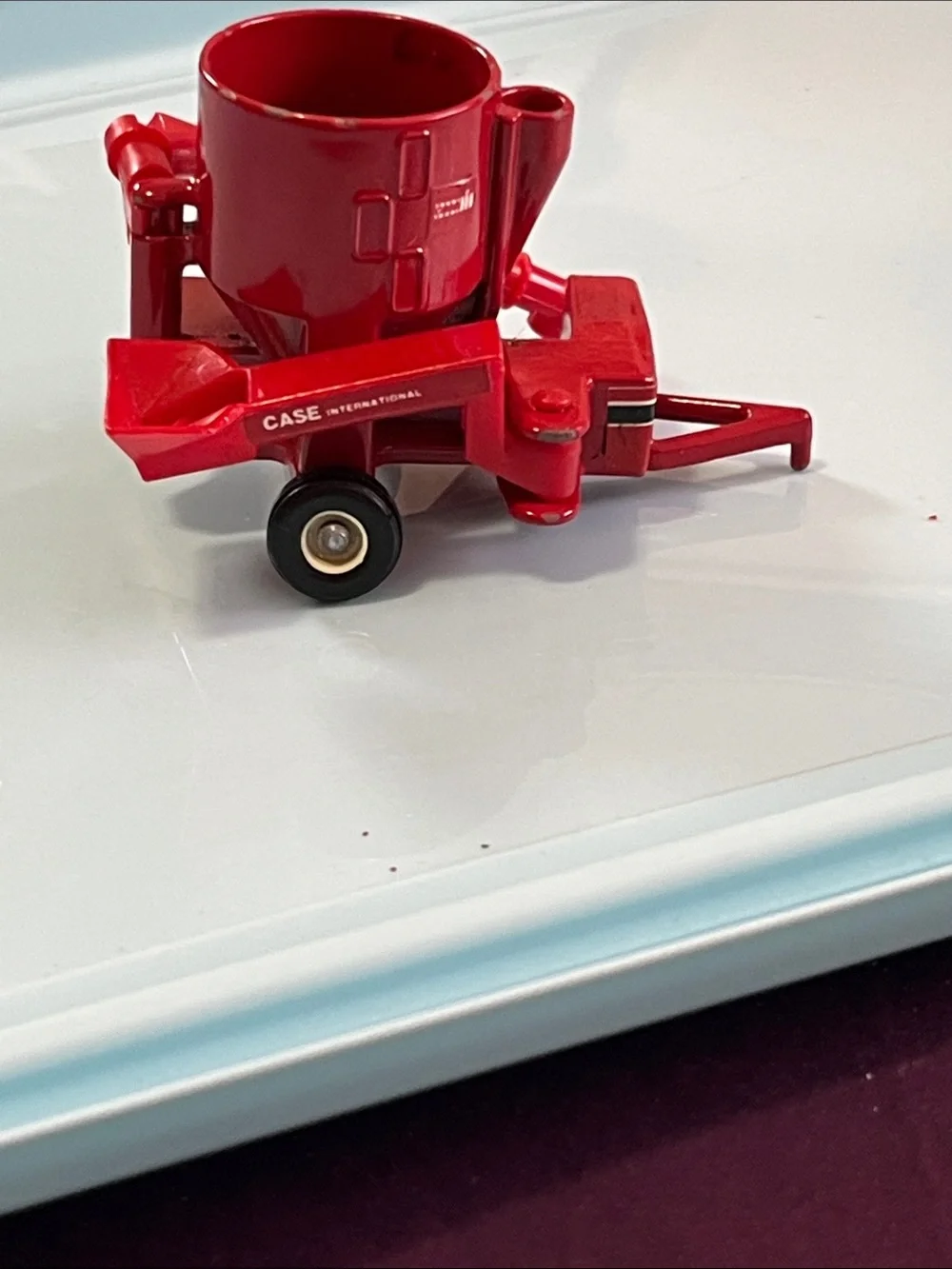 Case International Red Toy Grain Mixer - Kids Farm Vehicle
